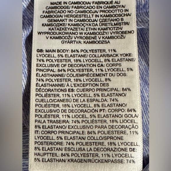 NWOT THE NORTH FACE WOMENS MUSCLE TEE PERIWINKLE/HEATHER LARGE - Picture 4 of 5